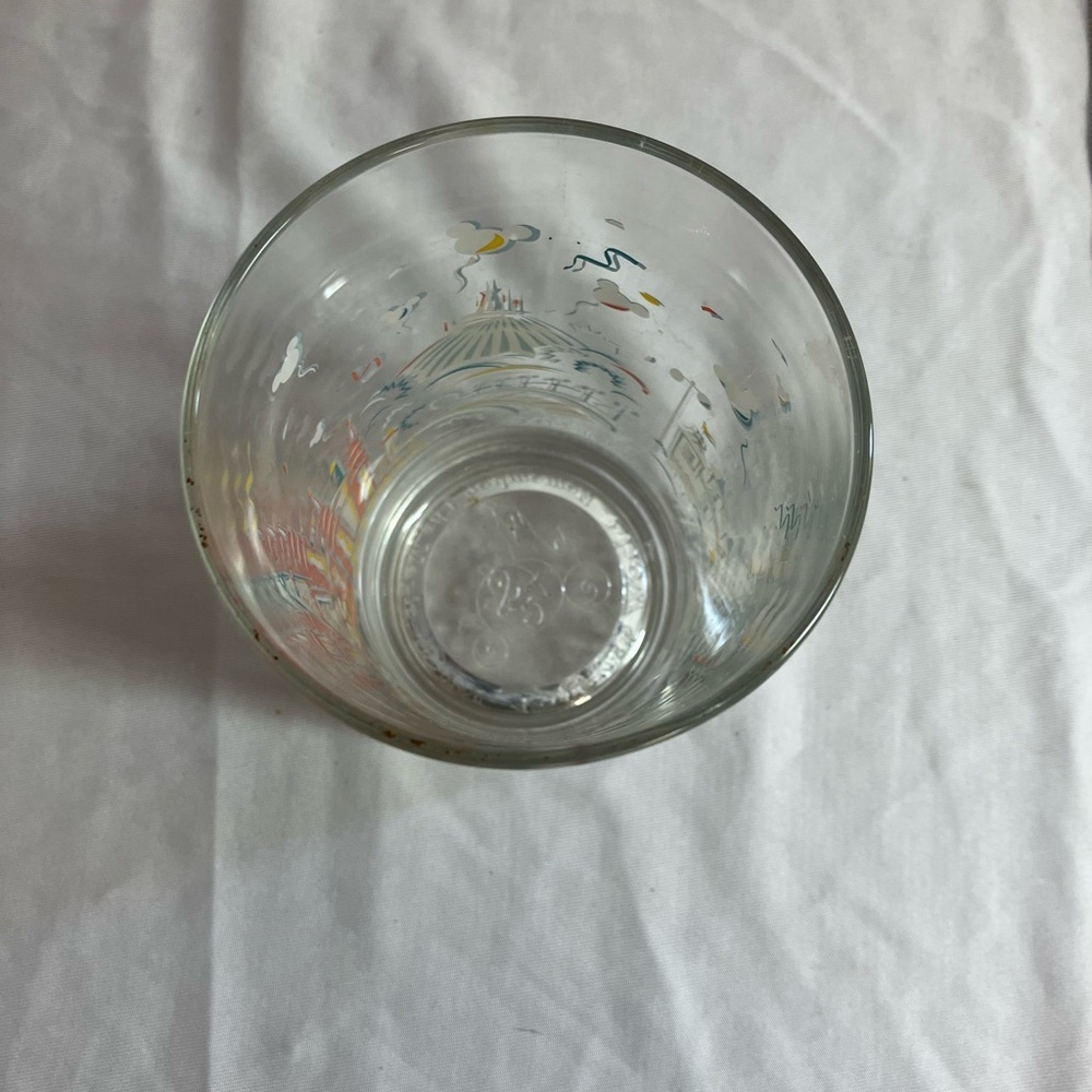 Disney Glass Tumbler with Red and Blue Illustrations - Picture 7 of 11